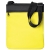 Промо сумка на плечо "Simple"; желтый; 23х28 см; полиэстер; шелкография