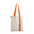Шоппер Superbag с ремувкой 4sb (неокрашенный с оранжевым), неокрашенный с оранжевым, хлопок