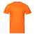 Футболка унисекс хлопок 150, 51B, Оранжевый, оранжевый, 150 гр/м2, хлопок