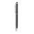 Тонкая металлическая ручка-стилус, черный, алюминий; резина