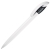 GOLF, ручка шариковая, черный/белый, пластик, белый, черный, пластик