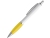 Шариковая ручка с зажимом из металла «MOVE BK», желтый, пластик