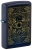 Зажигалка ZIPPO Elements Design с покрытием Navy Matte, латунь/сталь, синяя, матовая, 38x13x57 мм