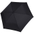 Зонт складной Zero Large, черный, черный, купол - эпонж, спицы - карбон и алюминий