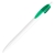 X-1, ручка шариковая, зеленый/белый, пластик, зеленый, белый, пластик