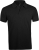 Рубашка поло мужская Prime Men 200 черная, черный, полиэстер 65%; хлопок 35%, плотность 200 г/м²; пике