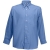 Рубашка "Long Sleeve Oxford Shirt", синий_2XL, 70% х/б, 30% п/э, 135 г/м2, синий, хлопок 70%, полиэстер 30%, плотность 135 г/м2