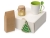 Подарочный набор «Чайная церемония», зеленый, белый, дерево, керамика