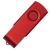 USB flash-карта DOT (32Гб), красный, 5,8х2х1,1см, пластик, металл, красный, металл, пластик