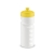 Бутылка для велосипеда Lowry, белая с желтым, белый, желтый, пластик