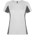Спортивная футболка SHANGHAI WOMAN женская, БЕЛЫЙ/ТЕМНЫЙ ГРАФИТ 2XL, белый/темный графит