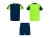 Спортивный костюм «Juve», унисекс, синий, зеленый, полиэстер