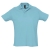Рубашка поло мужская SUMMER II, бирюзовый, XS, 100% хлопок, 170 г/м2, бирюзовый, гребенной хлопок 100%, плотность 170 г/м2, пике