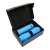 Набор Hot Box E2 (софт-тач) (голубой)