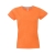 Футболка женская "California Lady", оранжевый, S, 100% хлопок, 150 г/м2, оранжевый, 100% хлопок, плотность 150 г/м2