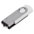 USB flash-карта "Dropex" (8Гб), белый, 5,5х2х1см, пластик, металл