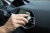 Автомобильный держатель для телефона 360, белый; серый, abs; силикон