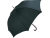 Зонт-трость «Dandy» с деревянной ручкой, черный, полиэстер
