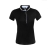 Рубашка поло женская RODI LADY, черный, L, 100% хлопок, 180 г/м2