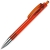 TRIS CHROME LX, ручка шариковая, прозрачный оранжевый/хром, пластик, оранжевый, серебристый, пластик