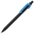 SNAKE, ручка шариковая, голубой, черный корпус, металл, голубой, черный, металл