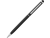 Алюминиевая шариковая ручка «ZOE», черный, алюминий
