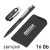 Набор ручка + флеш-карта 16Гб + зарядное устройство 4000 mAh в футляре, покрытие softgrip, черный, металл/soft grip
