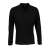 Рубашка поло с длинным рукавом Prime LSL, черная, черный, полиэстер 65%; хлопок 35%, плотность 200 г/м²; пике