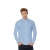 Рубашка с длинным рукавом London, размер XL , корпоративный голубой, хлопок