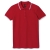 Рубашка поло женская Practice Women 270, красная с белым, белый, красный, пике; хлопок 100%, плотность 270 г/м²