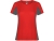 Спортивная футболка «Shanghai» женская, красный, серый, полиэстер