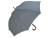 Зонт-трость «Fop» с деревянной ручкой, серый, полиэстер