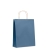 Подарочный пакет средн 90 г/м&#178;, синий, бумага