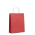Подарочный пакет средн 90 г/м&#178;, красный, бумага