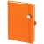 Ежедневник Favor Metal, недатированный, оранжевый, оранжевый, искусственная кожа; покрытие софт-тач; металл