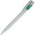 KIKI ECOLINE, ручка шариковая, серый/зеленый, экопластик, серый, зеленый, пластик ecoline
