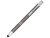 Ручка-стилус металлическая шариковая «Moneta» с анодированным покрытием, серый, алюминий