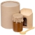 Набор Honey Fields, гречишный мед, банка - стекло; ложка - бамбук; упаковка - картон