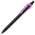 SNAKE, ручка шариковая, розовый, черный корпус, металл, розовый, черный, металл