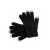 Перчатки  сенсорные ACTIUM, чёрный, акрил 100%, черный, акрил