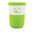 Стакан из PLA для кофе с собой 380 мл, зеленый, pla; силикон