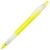 X-1 FROST GRIP, ручка шариковая, фростированный желтый/белый, пластик, желтый, белый, пластик, прорезиненная поверхность