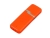USB 3.0- флешка на 64 Гб с оригинальным колпачком, оранжевый, пластик