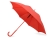 Зонт-трость «Color», красный, полиэстер, soft touch