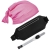 Набор «Беги, Форест, беги», розовый, розовый, плотность 130 г/м²; джерси, сумка - полиэстер; фонарик - пластик; бандана - полиэстер 100%
