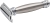 Станок Т- образный для бритья MERKUR хромированный, длинная ручка, лезвие в комплекте (1 шт)