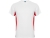 Спортивная футболка «Tokyo» мужская, белый, красный, полиэстер
