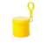 Дождевик BIRTOX белого цвета в жёлтом футляре с карабином, 127 х 102 см. материал LDPE, желтый, полиэтилен, пластик