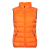 Жилет женский STAN утепленный  таффета 210T, 65, 82W, Оранжевый с контрастом