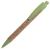 Ручка шариковая N18, светло-зеленый, пробка, пшеничная волокно, ABS пластик, цвет чернил синий, зеленый, пробка/abs пластик с пшеничным волокном